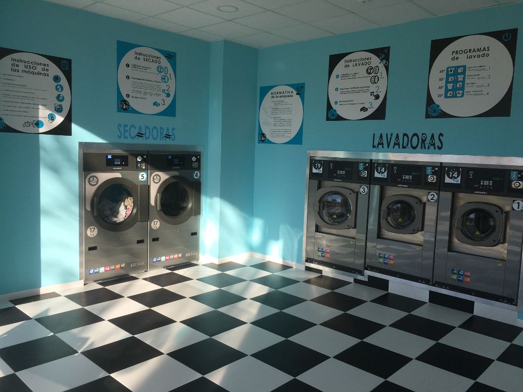 Lavandería Guadalajara - Interior Los Valles